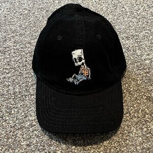 Bart Simpson corduroy hat